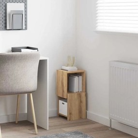 vidaXL Γωνιακό Ντουλάπι Artisan Oak 25,5x25x55εκ Επεξεργασμένο ξύλο