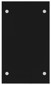 vidaXL Ράφι Καυσόξυλων Μαύρο 40 x 35 x 60 εκ. Γυάλινο