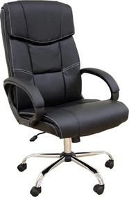 A9939 ΜΑΥΡΟ PVC ΠΟΛΥΘΡΟΝΑ ΓΡΑΦΕΙΟΥ