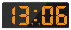 Ψηφιακό ρολόι - Ξυπνητήρι - 6628 - 466288 - Orange Light-466288_or