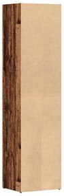 ντουλάπι βιβλίων vidaXL Παλιό ξύλο 36x30x143 cm Κατασκευασμένο ξύλο