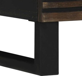 vidaXL Κομοδίνο Καρυδιά 40 x 33 x 46 εκ. Επεξεργασμένο Ξύλο