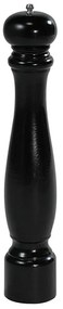 Μύλος πιπεριού Kesper 13665, 40 cm, Ρύθμιση επιπέδου άλεσης, Ξύλο, Μαύρο