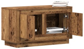 vidaXL Κονσόλα Τηλεόρασης Παλιού Ξύλου 80x35x45 εκ. Κατασκευασμένο Ξύλο