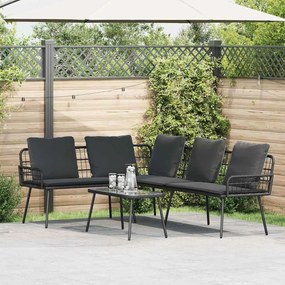 vidaXL Καναπές με μαξιλάρι Γκρι 61.5 x 123 x 82cm Μέταλλο