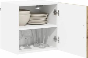 vidaXL Ντουλάπα Τοίχου LUCCA 2 pcs Artisan Δρυς Επεξεργασμένο Ξύλο