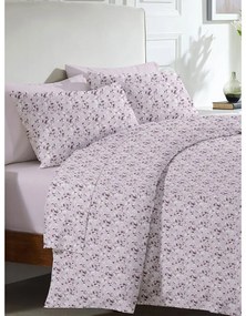 Σετ Σεντόνια Menta Εμπριμέ 320 Lila Μονο (160x250)