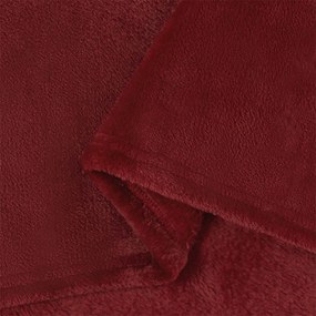 vidaXL Κουβέρτα Βεραμάν Κόκκινο 220 x 240 cm Μαλλί