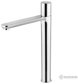 Eurorama RES PRO Μπαταρία νιπτήρος υψηλή θερμομικτική με βαλβίδα clic-clac Chrome