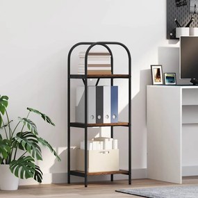 vidaXL Ράφι Βιβλίων 3 επιπέδων 40 x 30 x 109 εκ Επεξεργασμένο ξύλο