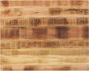 vidaXL Επιτραπέζια επιφάνεια 90x80x3,8 cm Ορθογώνια από μασίφ ξύλο