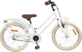 vidaXL Παιδικό Ποδήλατο 22 ίντσες για 7-12 ετών Λευκό