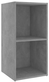 vidaXL Έπιπλα Τηλεόρασης 2 τεμ. Γκρι Σκυρ. 72x35x36,5 εκ. Επεξ. Ξύλο