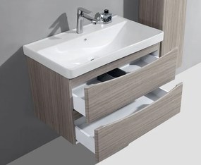 GL SALOON ΠΑΓΚΟΣ MDF ΣΧΕΤΟΣ 80*45 GRAPHITE 84-8104