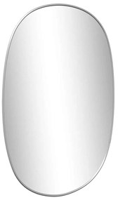 vidaXL Καθρέφτης Τοίχου Ασημί 60x40 εκ.