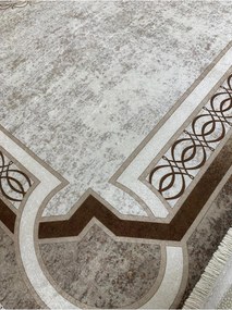 Stewehome Σετ 3 τεμαχίων χαλιών υπνοδωματίου με ψηφιακή εκτύπωση σε ορθογώνιο σχήμα 80x300x6 cm