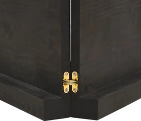 vidaXL Επιφάνεια Τραπεζιού Σκούρο Καφέ 220x60x(2-6)εκ Επεξ. Μασίφ Δρυς