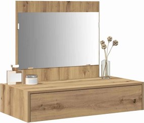 vidaXL Τραπέζι περιποίησης Καφέ 83 x 40 x 70 εκ Επεξεργασμένο Ξύλο