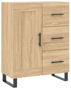vidaXL Ντουλάπι Sonoma Δρυς 69,5 x 34 x 90 εκ. από Επεξεργασμένο Ξύλο