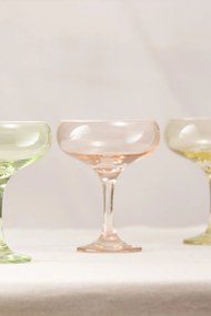 Glass Ice Cream Cup Set (4 Pieces) Colore Salmon
Yellow
Blue
Green