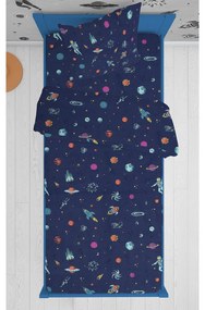 Σεντόνια Μονά (Σετ) Dimcol Space 189 Blue