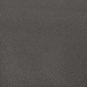 Πλαίσιο Κρεβατιού Γκρι 100x200 εκ. από Συνθετικό Δέρμα - Γκρι