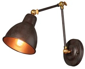 Απλίκα Φωτιστικό Τοίχου Μέταλλο Φ15Χ39CM THALASSA Aca-EG168871WR-Σκουριασμένο EG168871WR