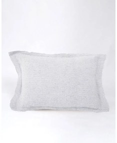 Διακοσμητική Oxford Μαξιλαροθήκη Nairi 50x70+3cm  Ιβουάρ