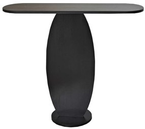 Κονσόλα Ellittica 552NOS1911 100x30x81cm Anthracite Particle Board, Melamine
