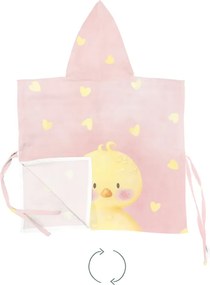 Stewehome Παιδικό παντσό από 100% βαμβάκι μουσελίνα (5-6 ετών)