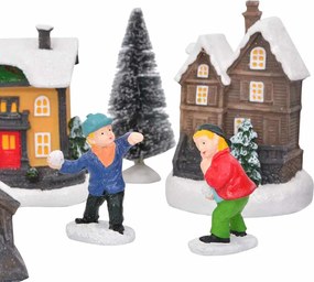 vidaXL Χριστουγεννιάτικη Διακόσμηση για Τραπέζι Πολύχρωμο