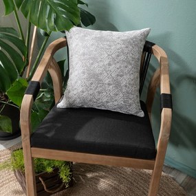 Μαξιλαροθήκη Διακοσμητική Felicia 04 Grey Teoran 43X43 Cotton-Polyester