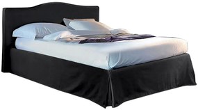 Κρεβάτι Ikelos Foster-Μαύρο-110 x 200-Χωρίς μπαούλο