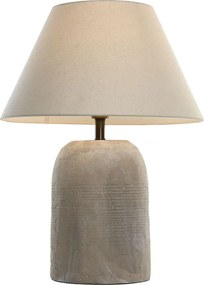 Επιτραπέζιο Φωτιστικό Home ESPRIT Μπεζ Γκρι 50 W 220 V