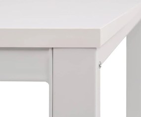 vidaXL Γραφείο Λευκό 120 x 60 x 75 εκ.