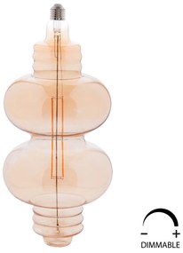 ΛΑΜΠΤΗΡΑΣ LED FILAMENT 8W E27 3000K GOLD COLOR DIMMABLE HM4053.02
