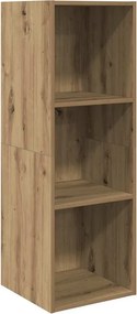 vidaXL Σετ επίπλου τηλεόρασης 3 pcs Artisan Oak Επεξεργασμένο ξύλο
