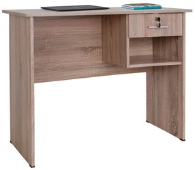 ΓΡΑΦΕΙΟ ΜΕΛΑΜΙΝΗΣ HAYDEN ΜΕ ΣΥΡΤΑΡΙ HM2283.02 SONAMA 90X45X74,5Y