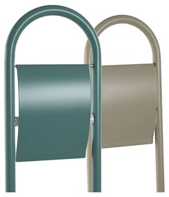 Βάση για το Χαρτί Υγείας Home ESPRIT Λευκό Τυρκουάζ Μέταλλο 30 x 16 x 78,5 cm (x2)