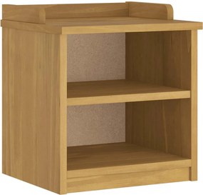 VidaXL Πάγκος διαδρόμου "SANDNES" 45x40x50 εκ.Πεύκο μασίφ ξύλο