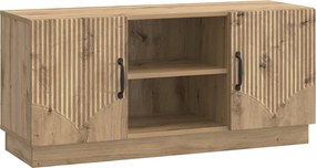 vidaXL Ντουλάπι TV 102 x 34,5 x 47 εκ Artisan Δρυς Επεξεργασμένο Ξύλο