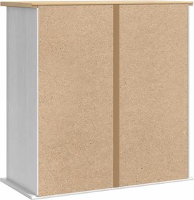vidaXL Κρεμαστό ντουλάπι CORONA Λευκό 70 x 33 x 71,5 εκ.