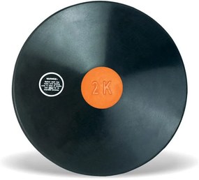 Amila Δίσκος από Μαύρο Λάστιχο 2kg (97709)