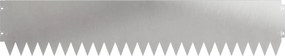 vidaXL Περίγραμμα γκαζόν 20 τμχ. 103 x 20 εκ Stainless Steel Ασημί