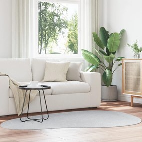vidaXL Χαλί ""HUARTE"" Κοντής Πρόσφυσης Απαλό και Πλέσιμο Γκρι 140x200 εκ.