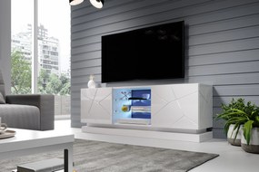 TV stand QIU 160 white DIOMMI CAMA-QIU-160-RTV-BIP DIOMMI-60-19869