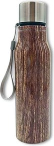 Μπουκάλι Ανοξείδωτο BPA Free 750ml Εφέ Ξύλου