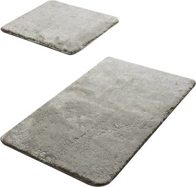 Acrylic Bathmat Set (2 Pieces) Colors of - Grey Grey