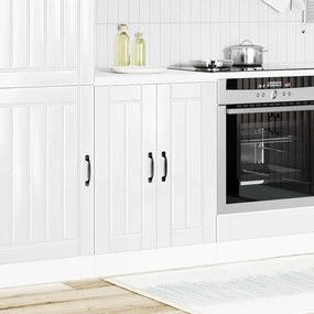 VidaXL Ντουλάπι βάσης νεροχύτη "Lucca" High Gloss White