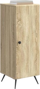 vidaXL Πλαϊνό γραφείο Sonoma Δρυς 33 x 34,5 x 90 εκ Επεξεργασμένο Ξύλο